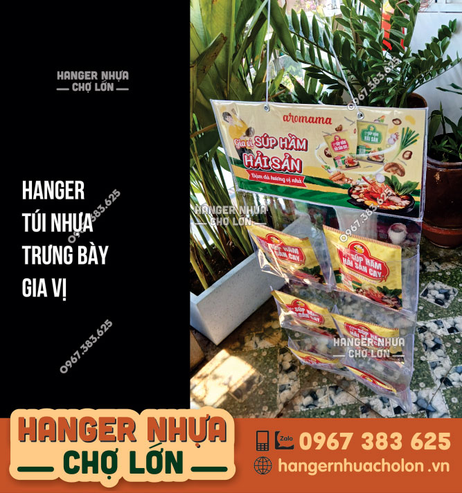 Hanger-túi-nhựa-pvc-trưng-bày-sản-phẩm-Gia-vị-Aromama