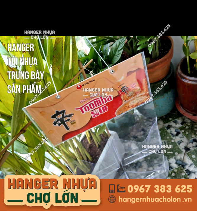 Tăng doanh số với cách trưng bày mì gói độc đáo bằng Hanger túi nhựa PVC - Ảnh 3