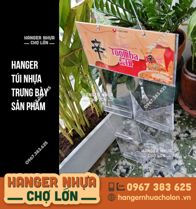 Tăng doanh số với cách trưng bày mì gói độc đáo bằng Hanger túi nhựa PVC - Ảnh 2