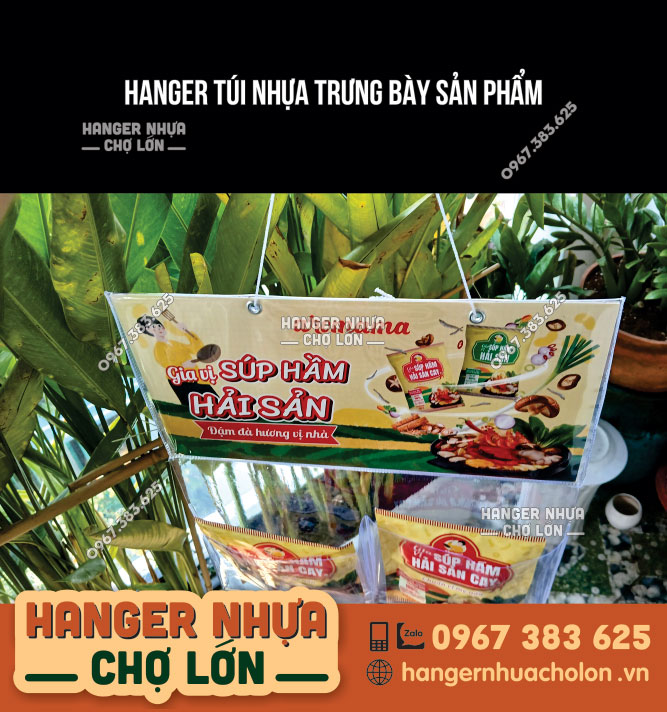 sản-xuất-Hanger-túi-nhựa-pvc-trưng-bày-sản-phẩm-Gia-vị-Aromama